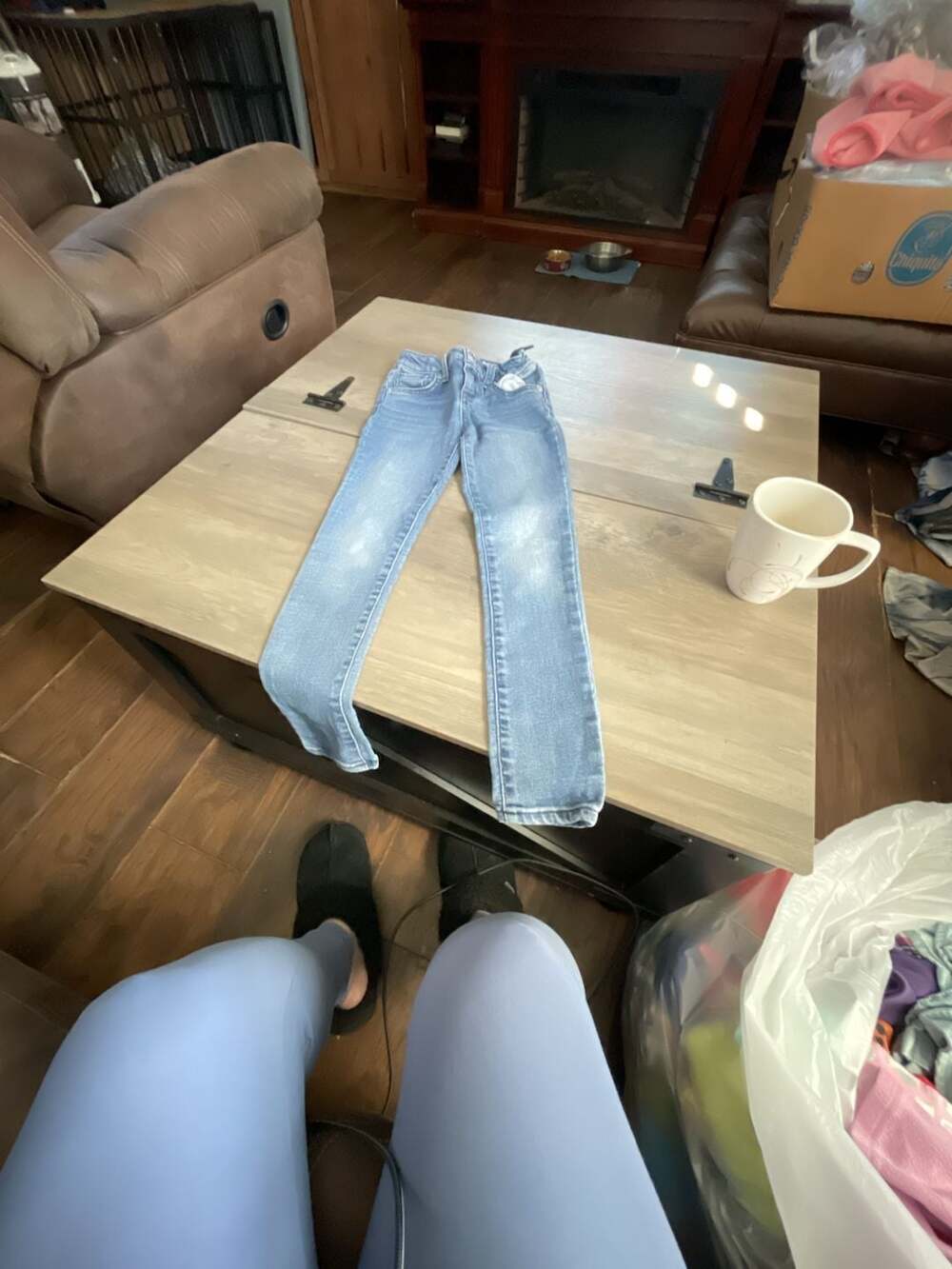 Cat & Jack Skinny Jeans Ultimate Stretch Blue Denim